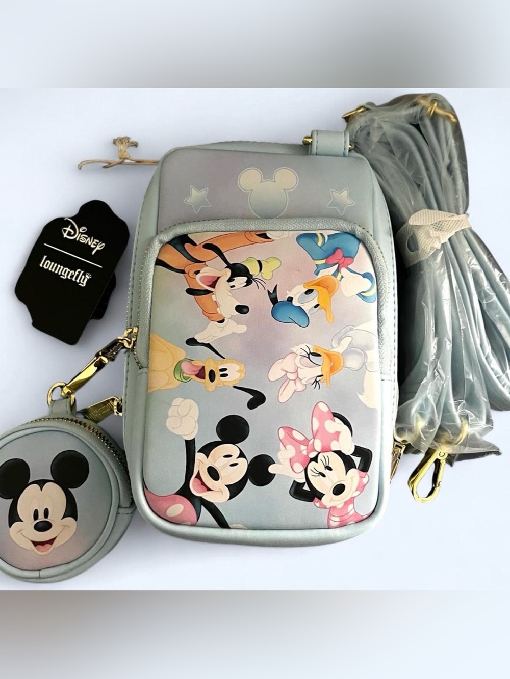 Loungefly Mickey and Friends Crossbody Bag